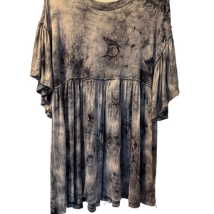 Urban Outfitters Tie‑Dye Babydoll Top • Size S